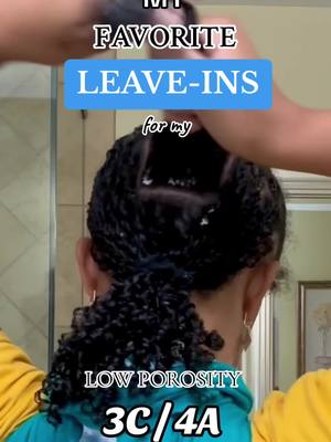 A post by @lauryypoo on TikTok caption: THESE LEAVE-INS WORK I D E A L for *my* low porosity natural hair! side note— the african prode leave-in is only $6 at Sally ;) #greenscreen #greenscreenvideo #fyp #foryou #naturalhair #curlyhair #type4hair #type3hair #lowporosityhair #3c #4a #kaleidoscopehairproducts #kinkycurly #mielleorganics #camillerose #curlsmith #sheamoisture #africanpride 