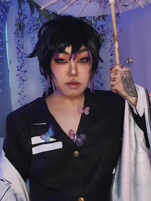 A post by @bunnysakai on TikTok caption: Some of my grnderbent hashira! #kny #demonslayer #anime #cosplay 