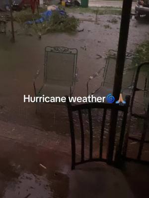 A post by @devontriusperro on TikTok caption: Hurricane weather🌀🙏🏽 #louisiana #fyp #viral 