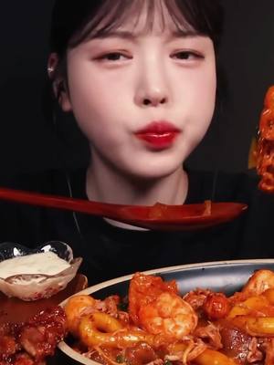 A post by @bokibitesasmr on TikTok caption: Mala Xiang Guo Mukbang ASMR #boki #bokiasmr #eatwithboki #eating #eatingshow #bokimukbang #mukbang 