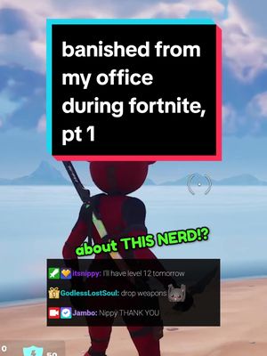 A post by @playwithjambo on TikTok caption: i have to leave my stream on twitch whenever there is a hype train, this time during a fortnite game 💀 #fortnite #fortniteclips #twitch #twitchstreamer #gameplay #fyp #foryou #viral #funny 