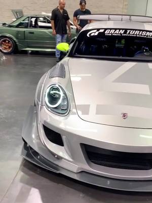 A post by @jdmjem on TikTok caption: Beautiful #porsche #widebody #carsoftiktok #carshow