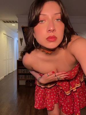 A post by @neoncowboy on TikTok caption: 40s skirt as a dress