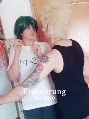 A post by @vero14.11 on TikTok caption: #erinnerung #bakudeku #kachan #deku wenn daku mal zeit bei #bakugou verbringt … vermiss die zeit @💥 Kacchan 💥  