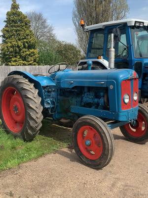 A post by @joe_mrblue on TikTok caption: The line up before the sale 2yrs ago at the farm i used to be on. Spot the old TM190