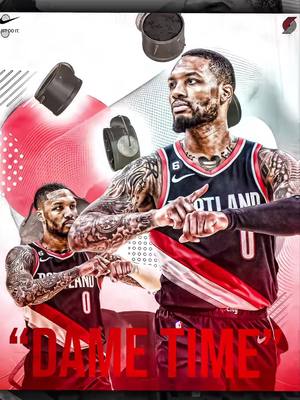 A post by @hoeskii on TikTok caption: Was this Damian Lillard’s best moment of his career? ⏰🔥                      #NBA #basketball #hoeskiihoopsfx #aftereffects #damianlillard #photoshop 