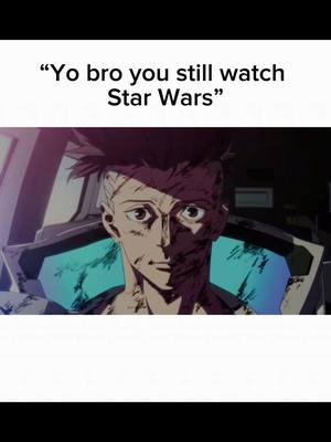 A post by @goheezyssj2 on TikTok caption: Ain’t the same #starwars #cyberpunk #cyberpunk2077 #cyberpunkedgerunners #anime #davidmartinez 