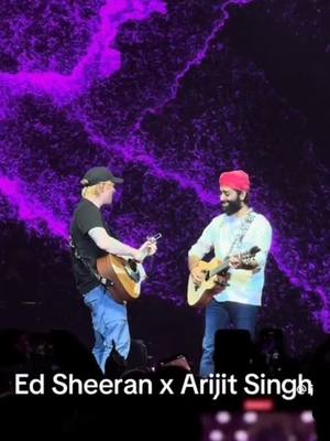 A post by @jezza.srkfan on TikTok caption: ED SHEERAN AND ARIJIT SINGH!! Most unexpected collaboration #arijitsingh #edsheeran #perfect #tiktokindia #fyp #blowthisup 