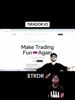 A post by @degenlifer on TikTok caption: TIRADOR 🔥 $TRDR 🚀 AUTO TRADING & SNIPER BOT WITH MULTICHAIN SUPPORT SOLANA TRON & TON! 🤑🤑 #crypto #partner #TRDR #TON #TRON #Solana #tradingbot 