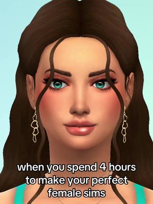 A post by @plumb0bs on TikTok caption: Can you tell I’m tired of making male sims?🥲 #creatorsearchinsights #thesims4 #sims4 #simstok #fyp 