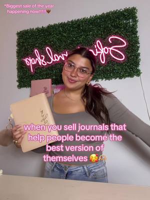 A post by @sofiasjournalshop on TikTok caption: might delete later haha 🥹💖 #SmallBusiness #viral #trending #BulletJournal 