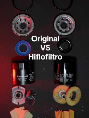 A post by @zyphern on TikTok caption: ¿Original o Hiflofiltro? 🤔 Nos llaman locos a los que recomendamos siempre filtros originales y es que solo unos pocos conocen el interior de este elemento básico y tan importante. El ahorro aquí no merece la pena, desde el resorte de la valvula bypass, la importantísima antirretorno o el cartucho. Con este video despejamos todas las dudas. Más contenido en YT: ZyphernMoto