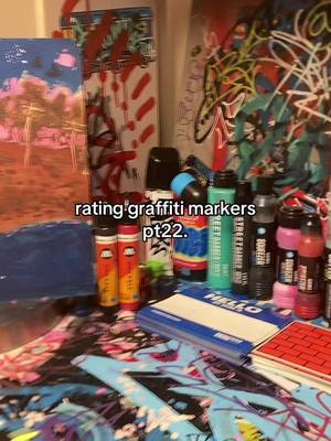 A post by @skowgraff on TikTok caption: Flux Marker | #fyp #graffitibook #markers #rating #skowgraff #pt22 #flux 