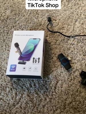 A post by @michiganfoodie80 on TikTok caption: TikTok Shop Find Wireless Lavalier Microphone check out the review clink on the link below #microphone #foryoupage #TikTokShop #xybca 