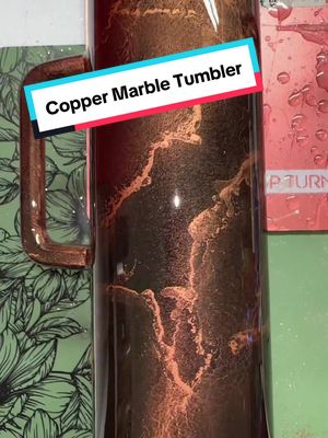 A post by @wrappedupartisandesigns on TikTok caption: I just love doing these marble looks!! They come out different every single time!😍♥️👏🏼 #fyp #tumblersoftiktok #tumblermaker #tumblercommunity #marbletumbler #epoxy #epoxyart #techarooz #techaroozmicapigments #marblingtechnique #wrappedupartisandesigns #customcups #customtumbler #glitter #tumbler 