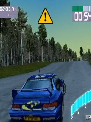 A post by @retro.gaming on TikTok caption: Gameplay of Colin McRae Rally 2.0 on PS1! #gaming #retrogaming #retrovideogames #videogames #playstation #ps1 #psx #colinmcrae #codemasters