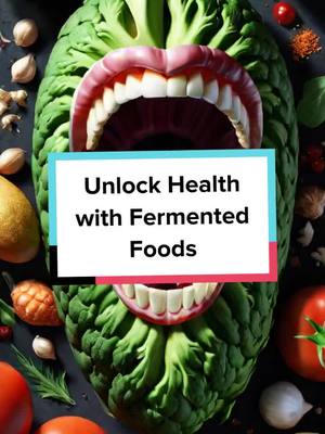 A post by @zeynaladive on TikTok caption: Discover the amazing benefits of fermentation! Boost your gut health and add incredible flavor to your meals with these delicious foods. #Fermentation #Health #GutHealth #Nutrition #Wellness