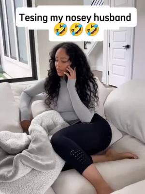 A post by @ronucy on TikTok caption: Testing my nosey husband??!!🤣🤣 #scareprank #scarecam #prank #funnyprank #funny  #funnypranks #funnyvideo #funnyvideos #troll #fybシ #haha #viral #fyp #foryou #funnyprank 