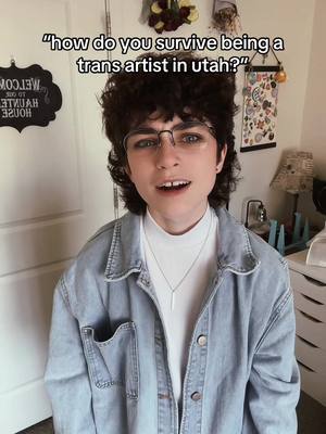 A post by @graceful.addison on TikTok caption: its rough out here but we make it work #utah #trans #independentartist 