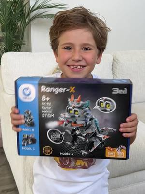 A post by @gizematakkk on TikTok caption: Big thank you to @Sillbird_shop for sending this amazing 3-in-1 Rechargeable Fire Dragon/Robot Kit! 🐉🤖 My son absolutely loves it! It’s a fun and educational toy that helps develop STEM skills, perfect for kids aged 8 and up. The best part? It’s remote and app-controlled, making it super interactive! 🚀✨ Stay tuned for more fun as we explore all three modes: Dragon, Robot, and Motorcycle! 🔥 You can purchase with a discount using the code: 10gizematak. Check out the link in my bio for more details and get one for your little ones! #SillbirdRextor #Sillbird  #sillbirdrobot  #sillbirdstem  #sillbirdbuildingblock #Ranger-X #sillbirdRanger-X