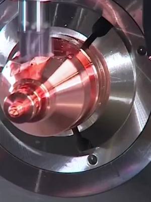 A post by @qichuangcnc on TikTok caption: #cnc #machining #chinafactory #cncmachining #swiss #manufacturing 