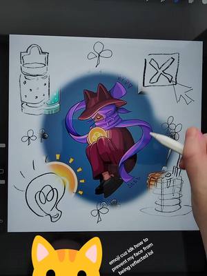 A post by @roscats_ on TikTok caption: truly idk how to film this kinda thing without awkward reflections lmao. anyways Niko ❤️💔 #oneshotgame #nikooneshot #rpgmaker #gameart #fyp 