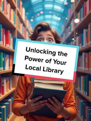 A post by @zeynaladive on TikTok caption: Discover the wealth of free resources at your local library! From books to classes, libraries can transform your life. #LibraryLife #FreeResources #KnowledgeIsPower #CommunitySupport