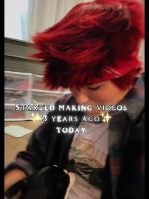 A post by @.sonofalich on TikTok caption: For being my little spark of madness…thank you ❤️ #kirishima #bakugou #cosplay #au #crossover #agedupmha #agedupbnha #kiribaku #bakushima #bakukiri #krbk #bkkr #poprocks #kiriverse #kiribakuverse #fyf #fyp #foryoupage #foryou 