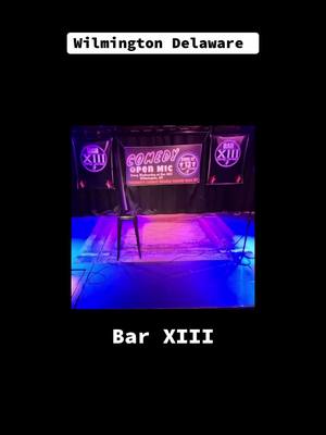 A post by @chriswaynephotography on TikTok caption: @Bart Thirteen in Delaware comedy night! #chriswaynecomedy #comedy #new #jokes #comedian #standupcomedy #darkcomedy #nyc #blackcatles #manhattan #comedyshow Products Latest from CHRIS WAYNE COMEDY Store.