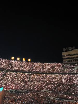 A post by @cunningham94 on TikTok caption: Cover me up at neyland 🎶 #morganwallen #onenightatatimetour #neylandstaduim #morganwallenconcert #concert 