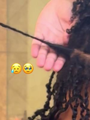 A post by @lauryypoo on TikTok caption: what i learned from this install is that MY HAIR GROWS PRETTY FAST 🤭 and that if i wanted it to last then i’d need frequent touch-ups— a blessing and curse @African Pride @Donna’s Recipe @MielleOrganics @Tangle Teezer #fyp #foryou #naturalhair #curlyhair #type4hair #type3hair #lowporosityhair #3c #4a #minitwists #protectivestyles #africanpride #donnasrecipe #mielleorganics #tangleteezer  products used: * african pride coconut milk & honey leave-in conditioner  * donna’s recipe sweet potato pie hair cream * mielle rosemary mint light oil + jbco * tangle teezer 