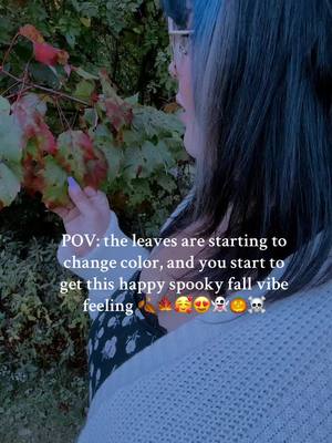 A post by @queensizebeautyxox on TikTok caption: @KieshaSweeney she gets me 👯‍♀️🩷 #bestfriend #fallvibes #spookymonth💀🎃 #spookyvibes #halloween #halloweenvibes #leaveschangingcolors #colorfultrees #falltime #autumn #autumnvibes #autumnisthebestseason #spookytok #spookytime 