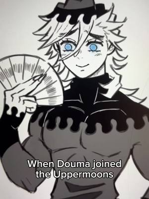 A post by @delulu_douma on TikTok caption: Ppl with colored eyes be like:  #demonslayer #kny #kimetsunoyaiba #demonslayeredit #douma #doma #doumaedit #akaza #fyppppppppppppppppppppppp 