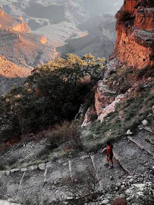 A post by @bradsblocks on TikTok caption: #grandcanyon with @Maddie 