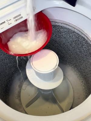 A post by @thelaundryroomasmr on TikTok caption: New to me powder! Suds were amazing, and it smells fresh with a hit of baby powder. #laundry #laundrytok #laundryobsession #laundryasmr #laundryoverload #asmr #overload #kenmorewasher #scentbeads #powderdetergent #sudsy 