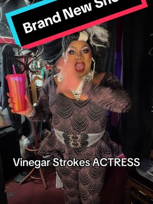 A post by @theonlyvinegarstrokes on TikTok caption: OH HI!  You’re favourite SLAG is back in London Town bringinb my new show ACTRESS to the Two Brewers in Clapham! The show is November 6th and is alreday set to win an EGOT! So get yourself a ticket and come see me!  Tickets in my LinkTree #show #dragraceuk #camp #cabaret #art #performance #vinegarstrokes #drag #dragrace #rupaulsdragrace #wigs #makeup #show #music #live 