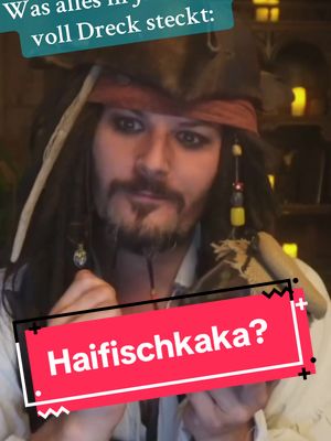 A post by @deagal_remyr on TikTok caption: Was steckt im Glas voll Dreck? 😂🏝️ #jacksparrow #captainjacksparrow #glasvolldreck #fluchderkaribik #cosplay #jacksparrowcosplay #live #tiktoklive #livegeschenke #haifischkaka 