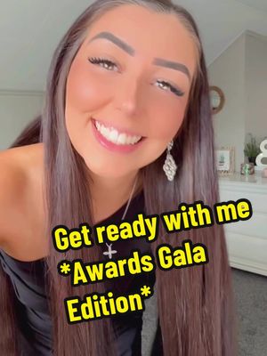 A post by @sighmegxn on TikTok caption: Get ready with me for an awards gala for my esthetics business! #grwm #gala 