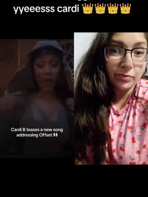 A post by @boricuachick88 on TikTok caption: #duet with @Rap Alert #cardin 