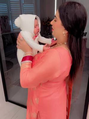 A post by @rajmir1996 on TikTok caption: #fyp#foryoupage#trending#tiktokindia#tiktokuk#tiktoklover#manchester#london#sikh#punjaban#afghan#suitlover💞#2024baby🤰🏻#newmumma🥰#babygirl😍💕🥰❤️ #mehreenkaur💖@Gagan Singh  🧿🧿