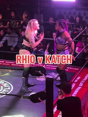 A post by @tntextremewres on TikTok caption: @Rhi V Allie Katch at TNT Summer Explosion 💥  #tntextremewrestling #SummerExplosion #wrestling #wrestler #fyp #WWE #aew #entrance #outrage #britwres #indiewrestling #liverpool 