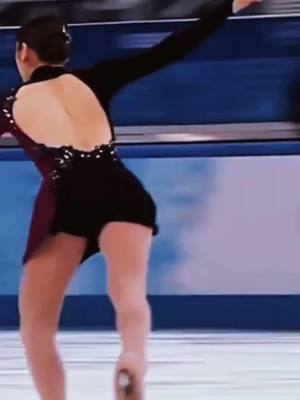 A post by @sportsemotions91 on TikTok caption: Spinning through time, capturing beauty in every revolution #yunakim #firguerskating #patinacaoartistica #dance #patinajeartistico #IceSkating 