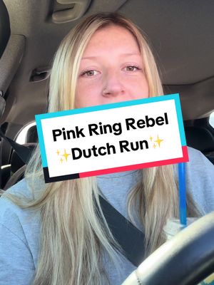 A post by @_raddiemaddie_ on TikTok caption: Replying to @jay Thank you for the recommendation, it was super good 🥰🍑 #pinkringrebel #dutchbros 