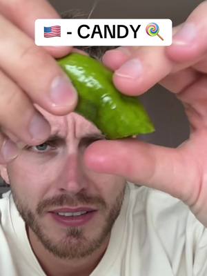 A post by @julienco on TikTok caption: American candy #challenge 🍬 Was würdet ihr gerne mal probieren ? #julienco 