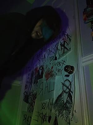 A post by @falling.for.luck on TikTok caption: you just wanted me as the sacrifice.. im no longer human #eyelessjack #eyelessjackcosplay #eyelessjackcreepypasta #creepypasta #creepypastacosplay #slenderman #slendermansion 