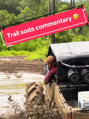 A post by @jessetouchton on TikTok caption: Trail soda commentary is crazy to me😂 #canam #defender #mud #xmr #fyp #exclusivemotorsports 