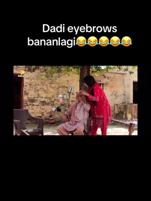 A post by @zaramoodymahmood01 on TikTok caption: #dadibakto #dadasheru #pothwarifunkar #funny #fyp #tiktok 