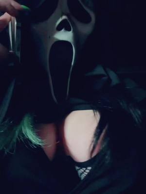 A post by @nero_hdy98 on TikTok caption: MORE COMING TO INSTA 😉  #BookTok #ghostface #ghostfacecosplay #ghostfacegirl #femaleghostface #booktoker #darkromance #foryou 