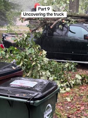 A post by @scottypohio on TikTok caption: Part 9 of uncovering the truck#ohio #hurricane #helene @PMBTreeCare 