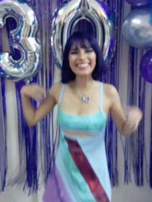 A post by @ilyartediseno on TikTok caption: 30's fabulosamente coqueta y prospera, recreando momentos mágicos de mi película favorita ✨🎬💖